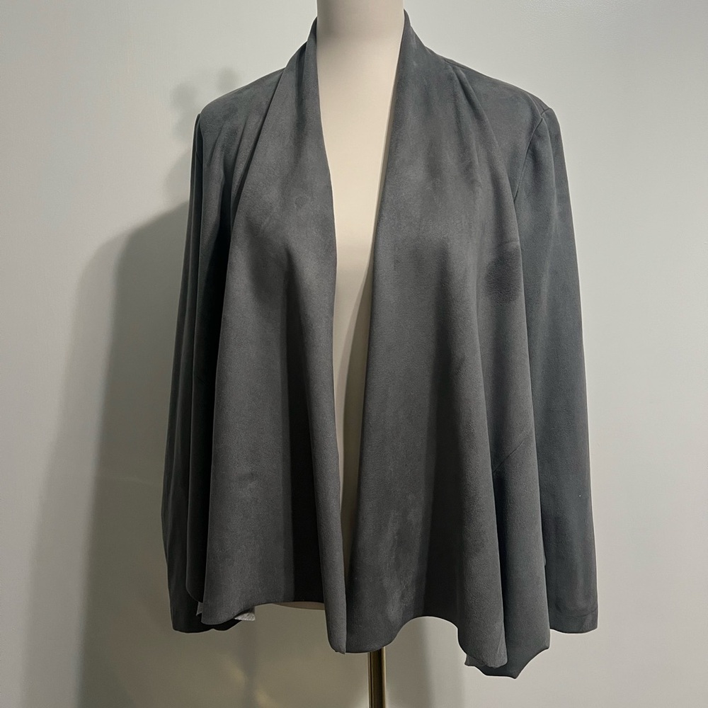 Ann Taylor Faux Suede Jacket #253